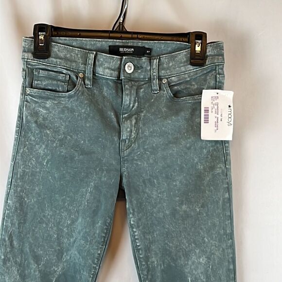 Hudson Nico Acid-Wash Mid-Rise Super Skinny Jeans- Size 27- NWOT - Picture 3 of 11